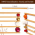 K Cup Holder,Wooden Coffee Pod Holder,10 PCS Under Cabinets Wall Mounte Vertically/Horizontally,Coffee Pod Storage for Coffee Shop Desktop Office ...
