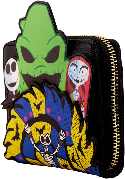Loungefly Disney The Nightmare Before Christmas 30th Anniversary - Oogie Boogie Wallet, Amazon Exclusive...