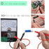 DC/AC Voltage Current Resistance Electrician Tool Mechanical Multimeter with Test Leads, Handheld Analog Multimeter Pointer Tester...