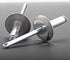Linkup 50pcs pack 1/4" x 5/8" Large flange Pop blind Rivets,Large Head aluminum rivets,6.4mm x 16mm pop rivets,Aluminum Body Steel Mandrel Rivets ...