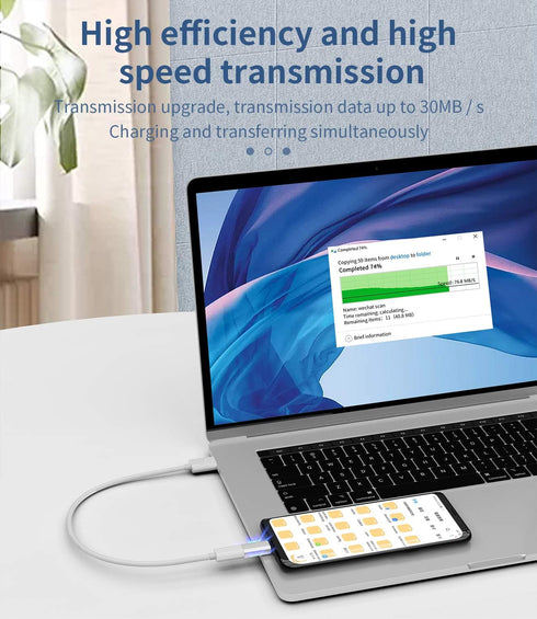 3 Pack USB C Male to Lightning Female Adapter, Compatible with iPhone 12, 11 Pro Max, iPad Air, Samsung Galaxy Note S20, S21 - DURABLE & CONVENIEN...