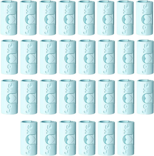 30 PCS Bed Sheet Grippers Bed Sheet Fasteners Clips Sheet Holders Keeps The Bed Sheet in Place, Use as Snack Holder, Clothing Cable Organizer(Blue...