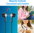 Bluetooth Headphones Neckband, Wireless Earphones with 30H Playtime, IPX5 Waterproof Noise Isolation Wireless Earbuds for Jobsite, Sports, Running...