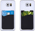 Credit Card/ID Card Holder - Can be attached to almost any Phone - Carry Essential Cards with your Phone - Silicone Material, cards will not fall ...
