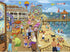 Bits and Pieces - 500 Piece Jigsaw Puzzle for Adults – ‘Ice Cream on The Boardwalk’ 500 pc Large Piece Jigsaw by Artist Sandy Rusinko - 18” x 24”...