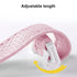 Adjustable Baby Bath Tube Support Mesh Net Soft Breathable Infants Shower Pad Newborn Bathing Mat 5-Point Anti-Slip Bathtub Seat with Sponge Cushi...