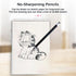 2Packs Stylus Pen for iPad, 2 in 1 Stylus Pen Universal for iPad/iPhone All Capacitive Touch Screens, Pencil Writing On Paper for Children/Student...
