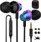 Jelanry 3.5mm Headphones Noise Canceling with Earbuds Microphone Deep Bass in-Ear Wired 3.5mm Earphones for Google Pixel 5A 4A 3A Moto G Power Pur...