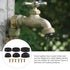 Outdoor Spigot 58pcs Faucet Washer Assortment Kit, Faucet Washers and Brass Bibb Screws Assortment Flat and Beveled Washers Kit for Sink Washer Re...