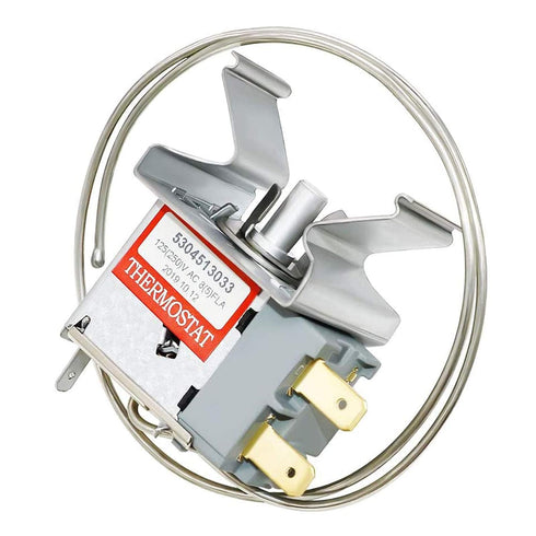 5304513033 Refrigerator Temperature Control Thermostat by Romalon Fit for Frigi-daire Replaces 297216037 5304503436 216715200 297216033