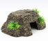 AQUA KT Reptile Cave Hide Natural Hiding Place for Terrarium Amphibian Lizard Snake Bearded Dragon Frog Leopard Terrestrial Gecko Cave...