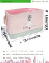 LANGYASHAN Rectangular Storage Bin Collapse Canvas Fabric Cartoon Storage Basket with Handles for Organizing Home Kitchen Boys and Girls Toys Offi...