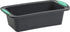 Trudeau Structure Loaf Pan Silicone Bakeware, 8.5" x 4.5", Mint/Black...