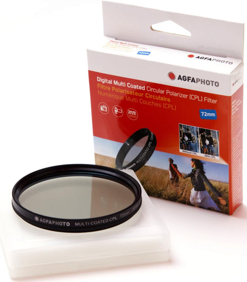 AGFA 72mm Multi-Coated Circular Polarizing (CPL) Filter...