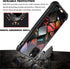 Case Compatible with iPhone 12,Pattern Plexiglass 12 Pro Case for Boys Men,Grid Sunset Pattern Shockproof Anti-Scratch Case for iPhone 12/12 Pro 6...
