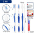10 Pack Disposable Toothbrushes with Toothpaste Individually Wrapped, 10g Travel Toothpaste Single Use Manual Toothbrush Kit for Adults Guests Tra...