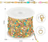 Kyutong 16.4 Feet Gold Plated Stainless Steel Chain Necklace Colorful Enamel Beaded Chains Bulk Thin Lip Chain Link with Lobster Clasps Jump Rings...