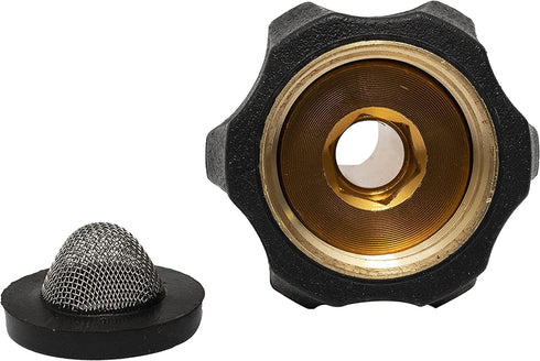 Simpson Cleaning 7110166 Water Inlet Fitting for OEM Technologies Axial Cam Pressure Washer Pumps, Gold...