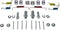 Dorman HW17389 Rear Parking Brake Hardware Kit Compatible with Select Mitsubishi / Subaru Models...