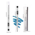 Gold Eyeliner Pen, Gel Eyeliner Pencil Waterproof Smudgeproof, Colored Creamy Eye Liner Pen with Built-in Sharpener for Creating Winged Eyeliner L...