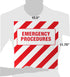 UniKeep Emergency Procedures Binder - 1.5 Inch Spine - with Metal D-Rings...