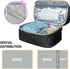 Diaper Tote Bag Small Breast Pump Bag Double Layer Cooler Bag Pump Parts Organizer Bag Hand-Carry Case Weekender Bag...