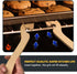 Wooden Oven Rack Puller 2 Pack Oven Long Handle Push Pull Tool Oven Accessories for Toaster Oven Air Fryer, Prevent Scalding...