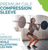 Calf Compression Sleeves for Men and Women - Leg Compression Sleeve - Footless Compression Socks for Runners, Shin Splints, Varicose Vein & Calf P...
