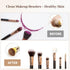 Electric Makeup Brush Cleaner and Dryer Machine - Super Fast Cleaning and Dry Make Up Brushes - Automatic Cosmetic Brush Cleanser Remove Tool for ...