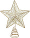 Christmas Tree Topper LED Star Battery Operated Treetop Decoration (Gold)...