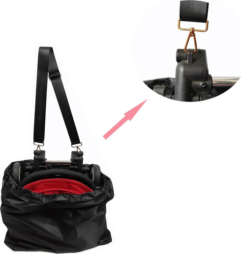Stroller Bag for Airplane Stroller Travel Bag with Shoulder Strap Applicable to BBZ yoyo Stroller,yoyo+,Baby Yoya,Gate Check Bag for Storage Organ...