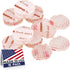 CANOPUS Double Sided Hook and Loop Tape, Reclosable Fastener, SJ3560, Heavy Duty Mounting Tape, Clear 16-PCs 1 in Diameter Circle Pack, with Box C...