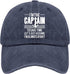 The Cap Tam is Always Right and Im The Captain Trucker Hat Camp Hat Pigment Black Trucker Hats Women Gifts for...