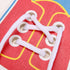 Red Wooden Learn to Tie Your Own Shoes Threading Lacing Shoes Training Early Learning Kits for Kids | Threading Lacing Shoes Training Board Kids E...