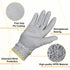 JPP Premium Cut Resistant Gloves, CE Level 5 Protection, PU Coated Cut Proof Work Gloves with Firm Grip, Breathable and Lightweight, 3D Comfort Fi...