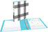 Avery Durable View 3 Ring Binder, 1 Inch Round Rings, Black and White Plaid, 1 Fashion Binder (26742)...