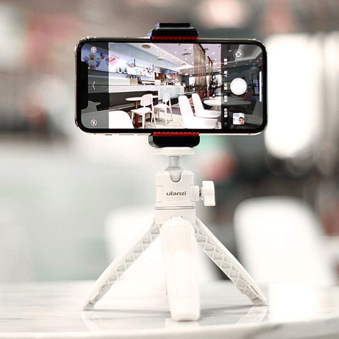 ULANZI Extension Pole Tripod, Mini Selfie Stick Tripod Stand Handle Grip for iPhone 13 Pro Max Samsung OnePlus Google Smartphone Canon G7X Mark II...