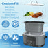 Steam and Roast Rack Compatible with Ninja Foodi Possible Cooker Pro 8.5 Qt MC1000, MC1001, MC1010 Series Slow Cooker Crock Pot- 304 Stainless Ste...