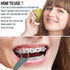 Orthodontic Flossers for Braces, Ortho Dental Floss Picks, Mint Flavor 60 Count/Bag, Gray, 1 Pack...