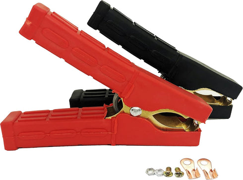 Jumper Cable Battery Clamps Crocodile Clamp Pure Copper 100A/800A/1500A Car Battery Charger Clamps Power Replacement Battery Alligator Clips Jumpe...
