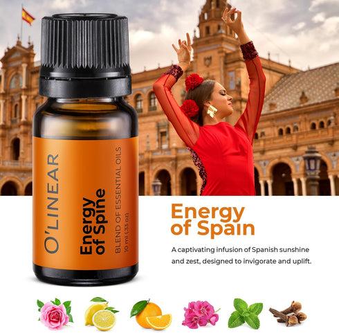 Scent of Adventure Essential Oils Set 6 Aromatherapy Diffuser Blends for Home Office Humidifier Car Fresheners Premium Grade Relaxation Scented Oi...