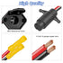Trolling Motor Plug 12V 10 Gauge 2 Wire Trolling Motor Plug and Receptacle Quick Connect Kit Compatible with Minn Kota Marine Boat Kayak, 10 Awg W...