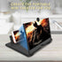 14 inch Screen Magnifier for Cell phone 3D Magnifier Screen Enlarger for Movies,Videos,Reading,Gaming-Screen Amplifie with Foldable Phone Stand Ho...