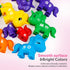 Matching Letters Fine Motor Toy Double-Sided ABC Unicorns Alphabet Match Game with Uppercase Lowercase Preschool Educational Montessori Learning T...