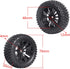 Outer Diameter 2.99inch(76mm) 1/10 On Road Touring Car Wheels and Tires 12mm Hex for Traxxas 4Tec 2.0 Latrax Teton Redcat EPX Drift Car HSP Flying...