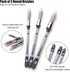 0.45 Inch, 0.6 Inch, 0.75 Inch Small Paint Brush, 3pcs Paint Brushes for Walls, Touch up, Baseboards, Paint Brush for House Wall Corners, Paint Ed...