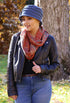 Fleece Flower Cloche Hat for Women Cancer Headwear Chemo Ladies Head Coverings...