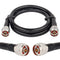 XRDS -RF N Male to N Male Cable 3FT, Low Loss KMR400 Coax Extension Cable for 3G/4G/5G/LTE/GPS/WiFi/RF/Ham/Radio to Antenna or Phone Signal Booste...