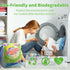Eco Laundry Detergent Sheets, Hypoallergenic, Biodegradable Laundry Sheets, Plastic Free Packaging, Convenient and Efficient for Travel, Washer Sh...
