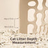 Lady N - Infinity Cat Litter Scoop: Easy Sifting with 8-Shaped Hole Design for Tofu Cat Litter and Clay Litter, Durable ABS Plastic Litter Scoop...